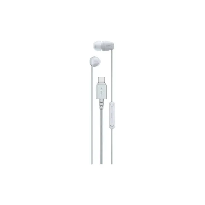 Sony IER-EX15C USB-C In-Ear Headphones white — image 1