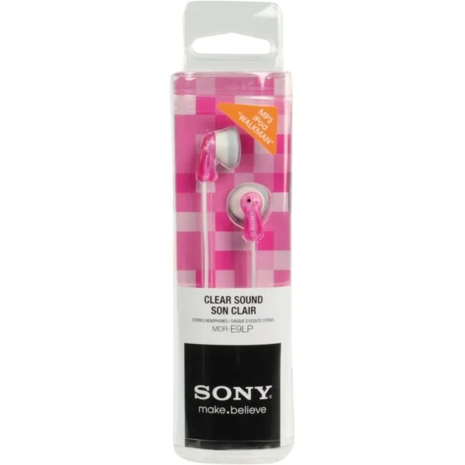 Sony MDR-E 9 LPP pink transparent - MDR-E9LP - Pink Transparent, Wired 3.5mm — image 4