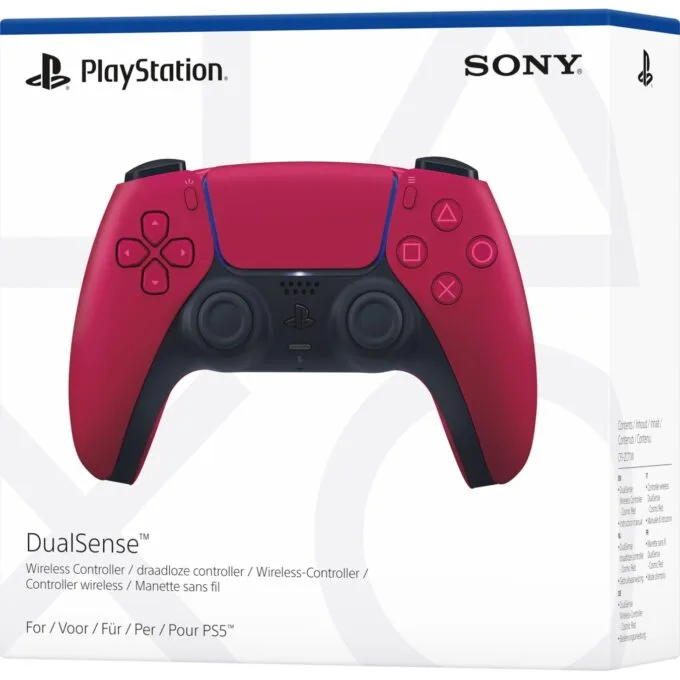 Sony PlayStation 5 DualSense Wireless Controller - Cosmic Red — image 5