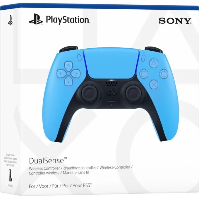 Sony PlayStation 5 DualSense Wireless Controller - Starlight Blue - Bluetooth & USB-C, PS5/PC/Android/iOS — image 6