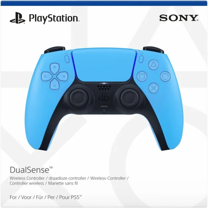 Sony PlayStation 5 DualSense Wireless Controller - Starlight Blue - Bluetooth & USB-C, PS5/PC/Android/iOS — image 7
