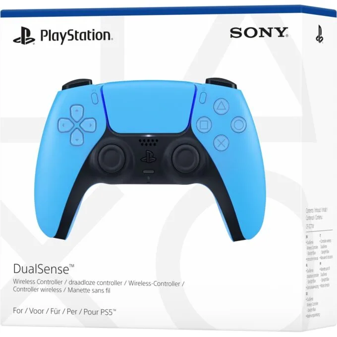 Sony PlayStation 5 DualSense Wireless Controller - Starlight Blue - Bluetooth & USB-C, PS5/PC/Android/iOS — image 8