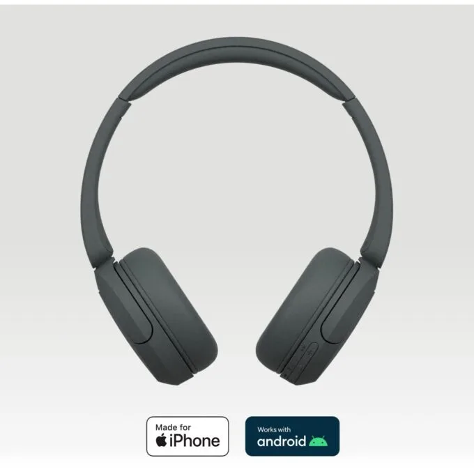 Sony WH-CH520B Black - CH520B - On-Ear Wireless Headphones — image 2