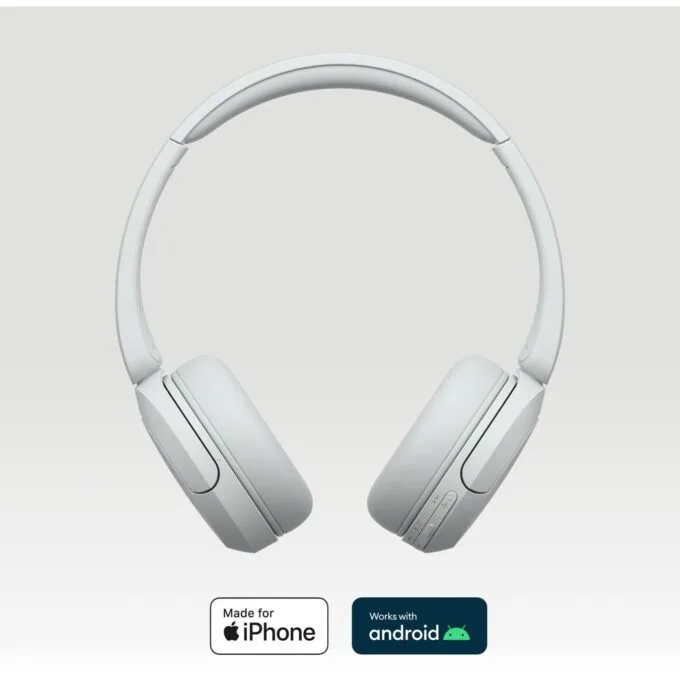 Sony WH-CH520W - WH-CH520W - White On-Ear Wireless Headphones — image 2
