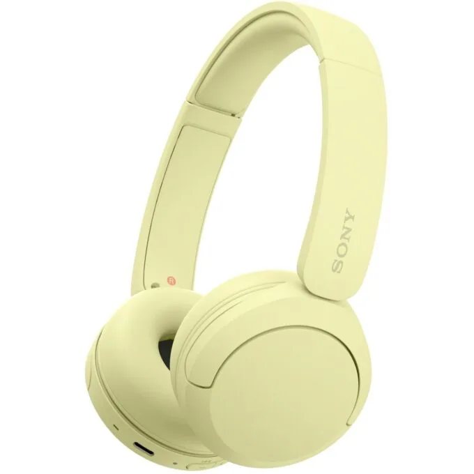 Sony WH-CH520Y - WH-CH520Y - Yellow - On-Ear, Wireless, No ANC — image 1