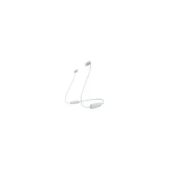 Sony WI-C100W - WI-C100W - White wireless neckband headphones