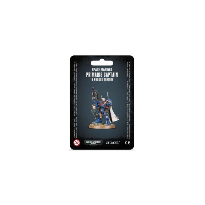 SPACE MARINES CAPTAIN IN PHOBOS ARMOUR — image 1