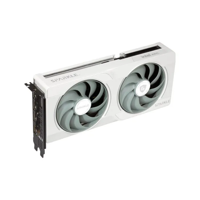 SPARKLE Guardian Luna OC - Intel Arc B570 - White, 10GB GDDR6, 2660MHz — image 2
