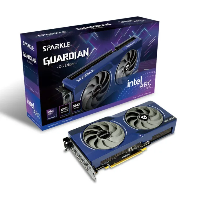 Sparkle Intel Arc B570 Guardian OC 10GB GDDR6 Blue — image 1