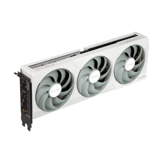 SPARKLE Intel Arc B580 TITAN Luna OC - 12GB GDDR6 - 2740 MHz, TORN 2.0 Triple-Fan, PCIe 4.0 x8 - SB580T-12GOC — image 2