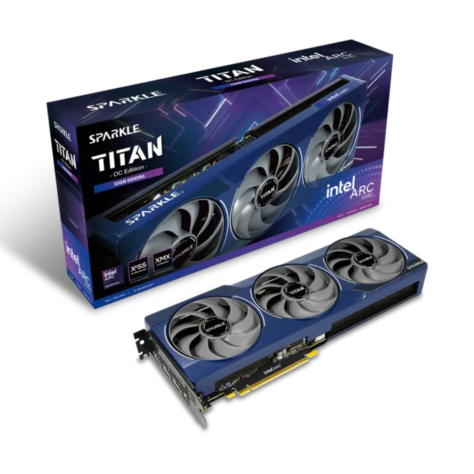 SPARKLE Intel Arc B580 TITAN OC - 12GB GDDR6, 2740 MHz, PCIe 4.0 x8 — image 7