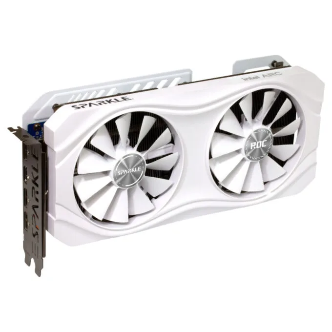 SPARKLE ROC Luna OC Intel Arc A750 - 8GB GDDR6, 2200 MHz, White, 2.5-slot — image 2
