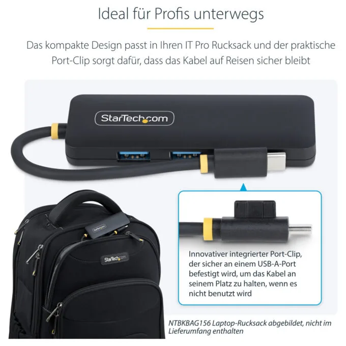 StarTech 4-PORT USB-C HUB 5GBPS PORTABLE — image 15