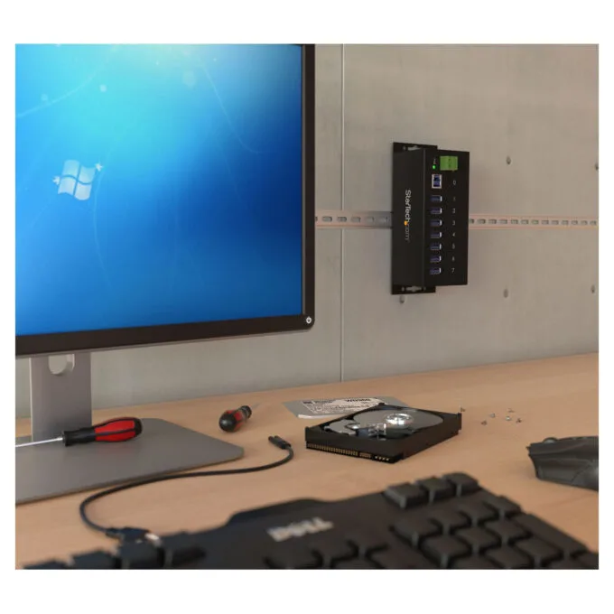 StarTech 7 PORT INDUSTRIAL USB 3.0 HUB — image 4