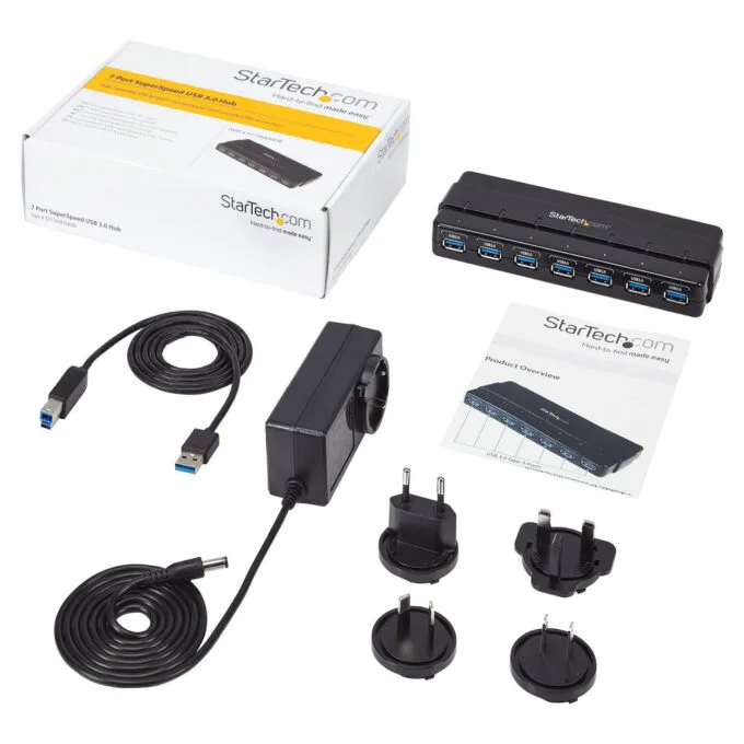 StarTech 7 PORT USB 3.0 HUB W ADAPTER — image 7