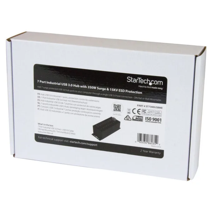 StarTech 7PT IND. USB3 HUB — image 5