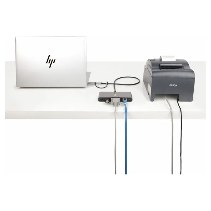 StarTech USB-C USB-A HUB - GBE - RS232 — image 5