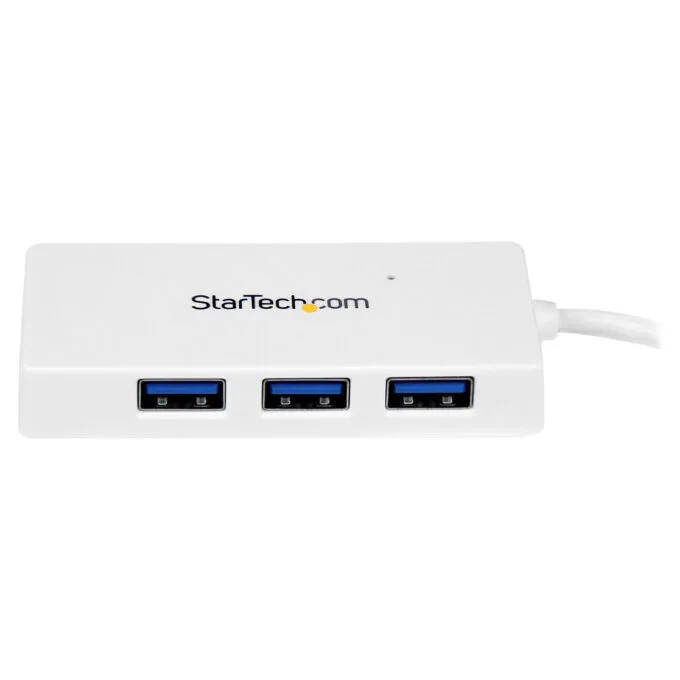 StarTech WHITE 4 PORT MINI USB 3.0 HUB — image 3