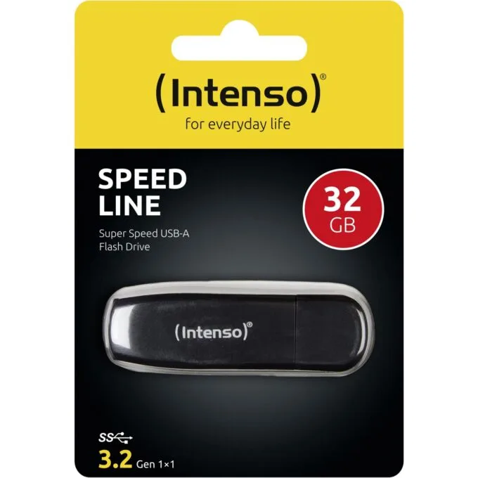 STICK 32GB USB 3.0 Intenso - 3533480 - Black, 32GB, USB 3.0 — image 3