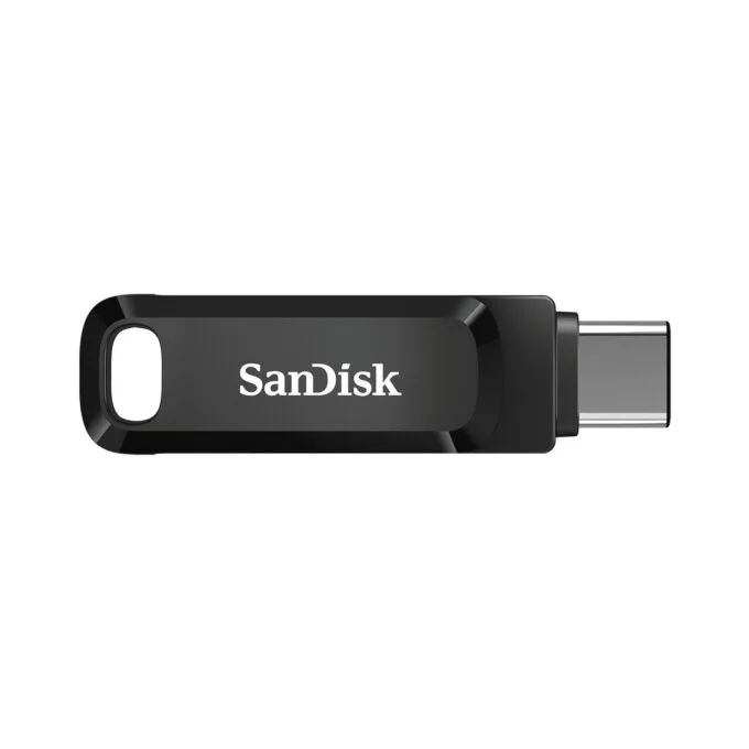 STICK 32GB USB 3.1 SanDisk Ultra Dual Drive Go Type-C black - USB-C + USB-A dual, compact — image 2