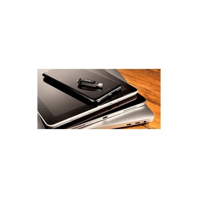 STICK 32GB USB 3.1 SanDisk Ultra Dual Drive Go Type-C black - USB-C + USB-A dual, compact — image 6