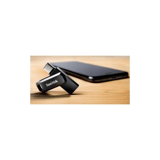 STICK 32GB USB 3.1 SanDisk Ultra Dual Drive Go Type-C black - USB-C + USB-A dual, compact — image 10