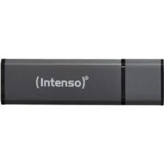 STICK 4GB USB 2.0 Intenso Alu Line Grey - 3521451 - Grey, 4GB