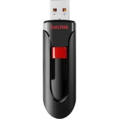 STICK 64GB USB 2.0 SanDisk Cruzer Glide - Black - 64GB USB Flash Drive