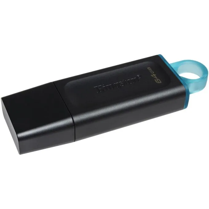 STICK 64GB USB 3.2 Kingston DataTraveler Exodia 2-Pack - Black Teal — image 4