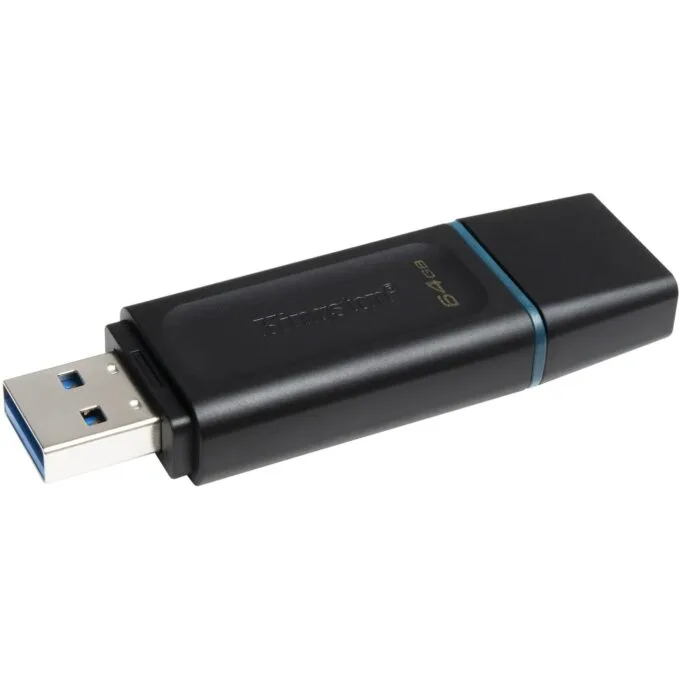 STICK 64GB USB 3.2 Kingston DataTraveler Exodia 2-Pack - Black Teal — image 5