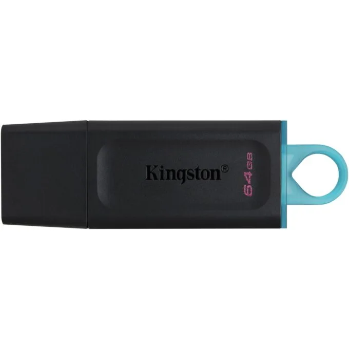 STICK 64GB USB 3.2 Kingston DataTraveler Exodia 2-Pack - Black Teal — image 1