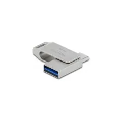 STICK DELOCK USB 3.2 Gen 1 USB-C + USB-A Flash Drive 64GB - Metal Housing