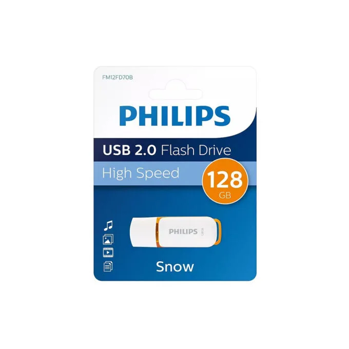 STICK Philips USB 2.0 128GB Snow Edition Sunrise Orange — image 5