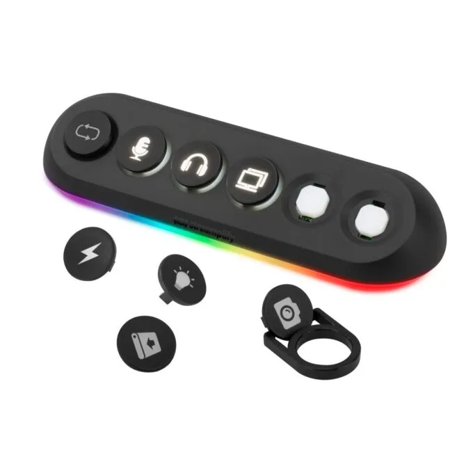 Streamplify HUB DECK 5 - 5-Port USB 3.0 Hub w/ RGB, Power Buttons, 12V — image 4
