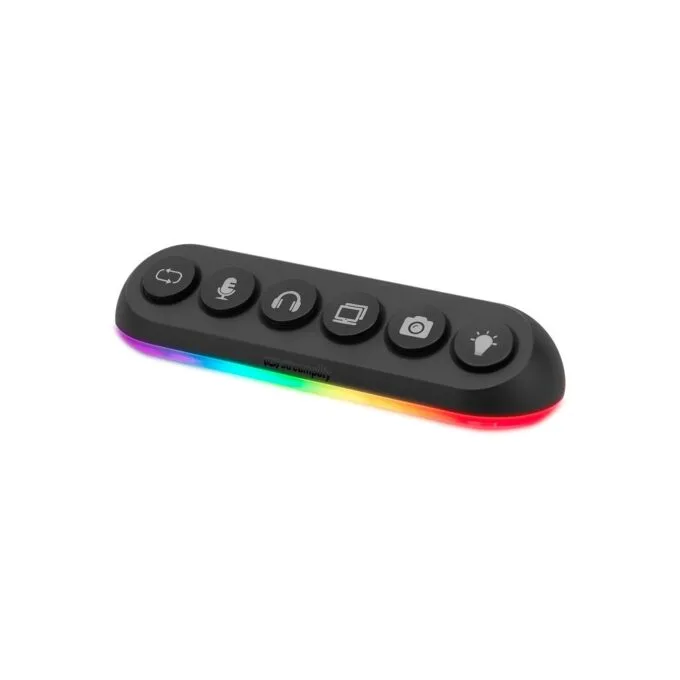 Streamplify HUB DECK 5 - 5-Port USB 3.0 Hub w/ RGB, Power Buttons, 12V — image 1