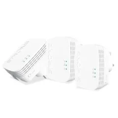 Strong Powerline Kit - AV1000 Mini - 1000Mbps UK Triple Pack