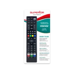 Superior HISENSE TV Replacement Remote Control - SMART