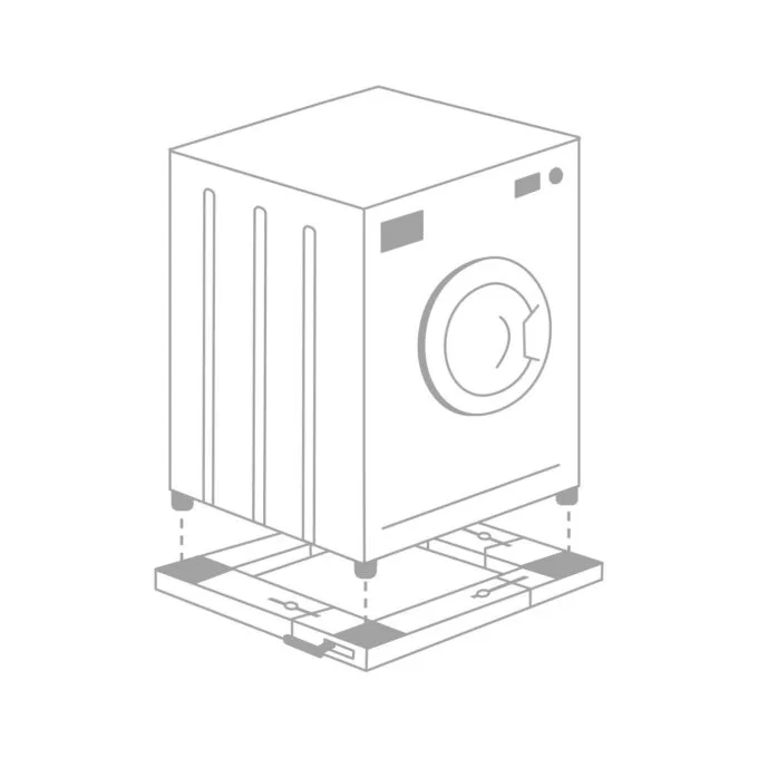 Superior Washing Machine Anti Vibration Base - with Wheels — image 3