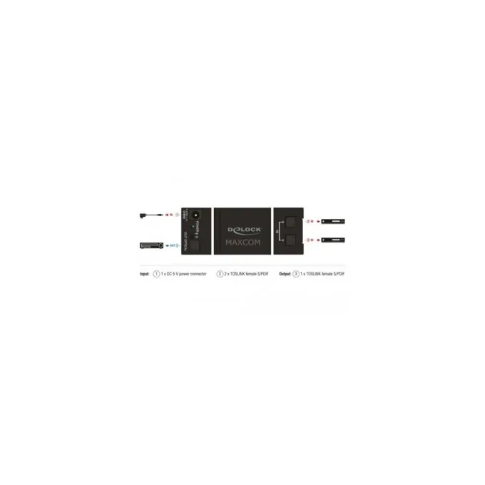 Switch - 2x TOSLINK in to 1x TOSLINK out — image 7