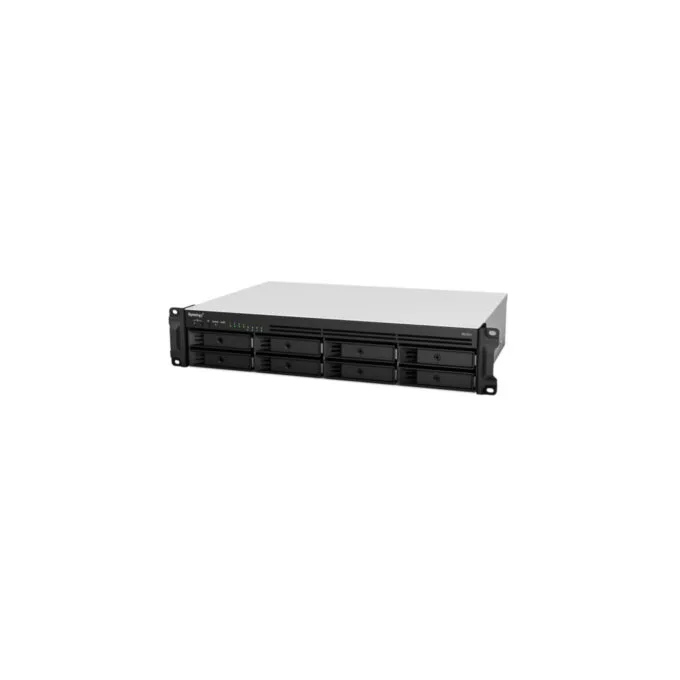 Synology RackStation RS1221+ - 8-Bay 2U Rack NAS, AMD V1500B 2.2GHz 4-core, 4GB DDR4, Black — image 2