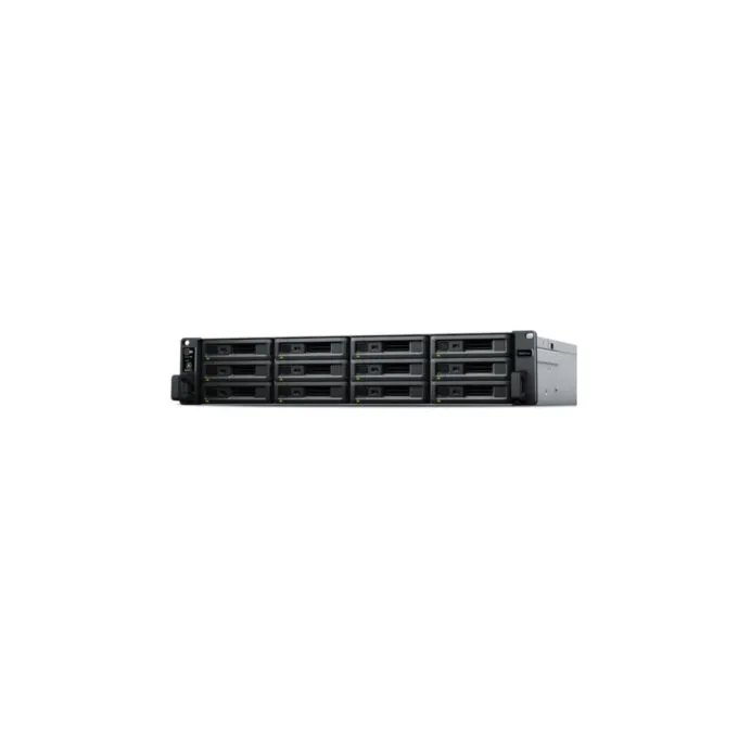 Synology RackStation RS3621xs+ - 12-Bay Rack NAS - 8-Core CPU, ECC RAM, Dual PSU, Btrfs — image 1