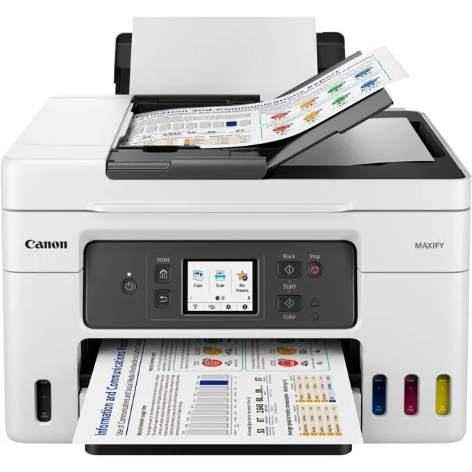 T Canon MAXIFY GX4050 Tinten-Multifunktionssystem 4in1 A4 LAN WLAN Duplex ADF — image 5