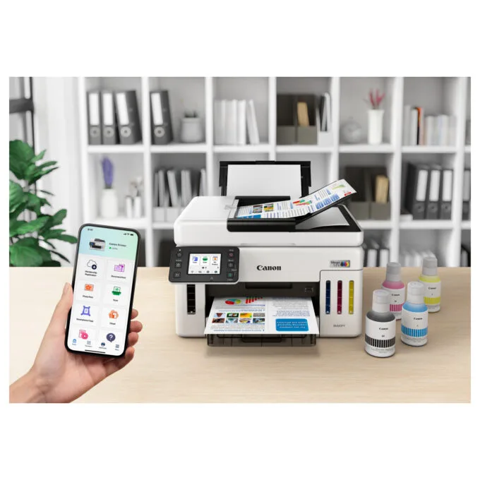 T Canon MAXIFY GX6150 MegaTank - Multifunktionsdrucker - Farbe - Tintenstrahl 3in1 — image 15