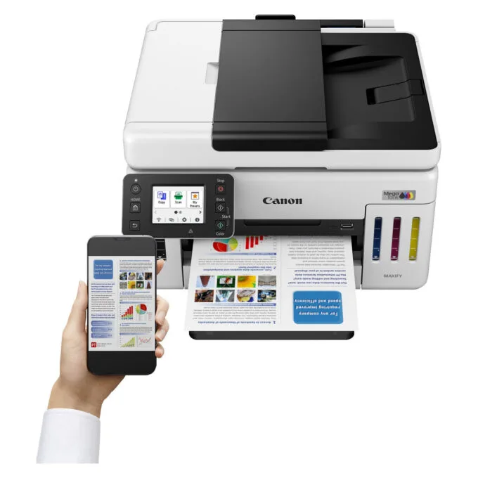 T Canon MAXIFY GX6150 MegaTank - Multifunktionsdrucker - Farbe - Tintenstrahl 3in1 — image 16