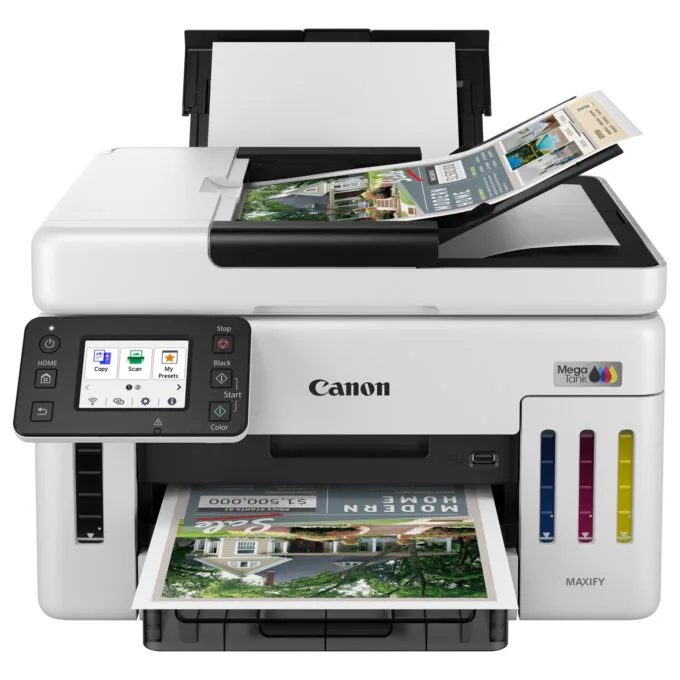 T Canon MAXIFY GX6150 MegaTank - Multifunktionsdrucker - Farbe - Tintenstrahl 3in1 — image 4