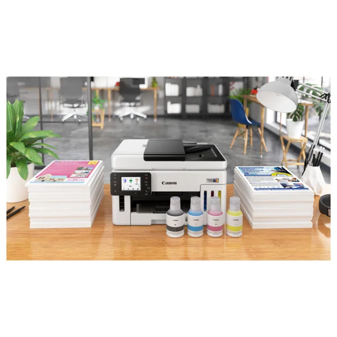 T Canon MAXIFY GX6150 MegaTank - Multifunktionsdrucker - Farbe - Tintenstrahl 3in1 — image 8