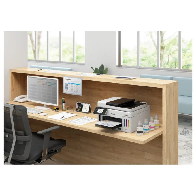 T Canon MAXIFY GX6150 MegaTank - Multifunktionsdrucker - Farbe - Tintenstrahl 3in1 — image 9