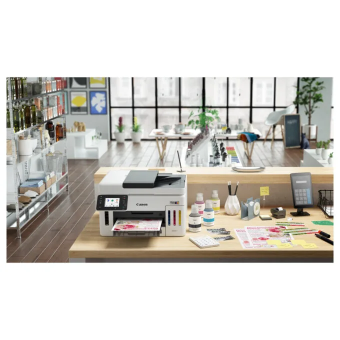 T Canon MAXIFY GX6150 MegaTank - Multifunktionsdrucker - Farbe - Tintenstrahl 3in1 — image 10