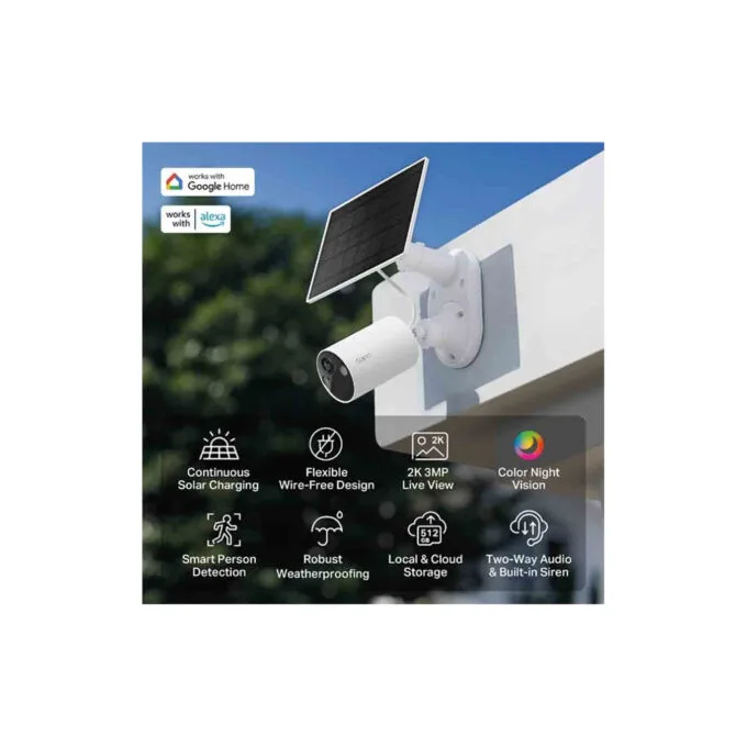 TAPO C410 KIT SOLAR-POWERED SECURITY CAMERA KIT TP-LINK — image 5