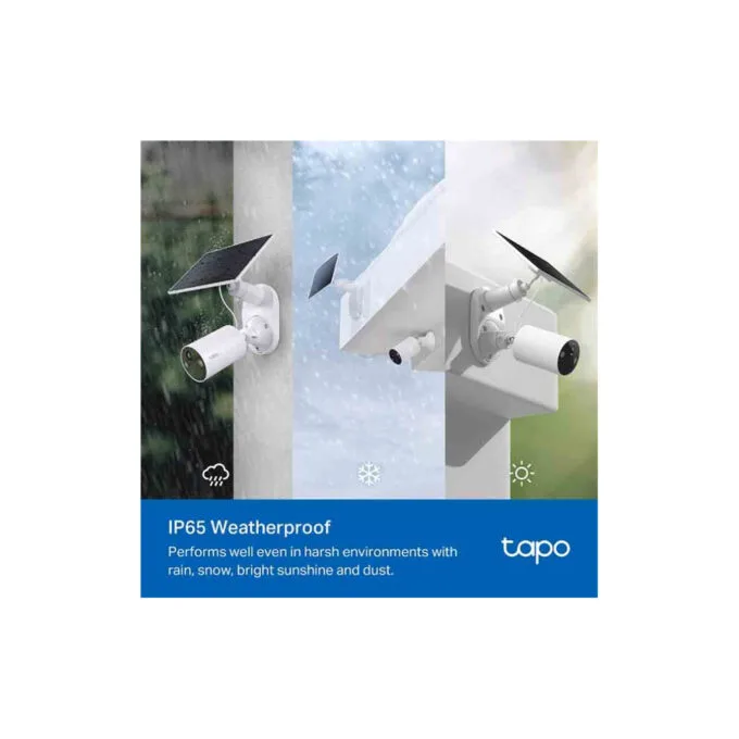 TAPO C410 KIT SOLAR-POWERED SECURITY CAMERA KIT TP-LINK — image 9